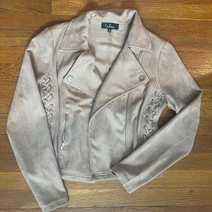 Lulu's Suede Tan Jacket